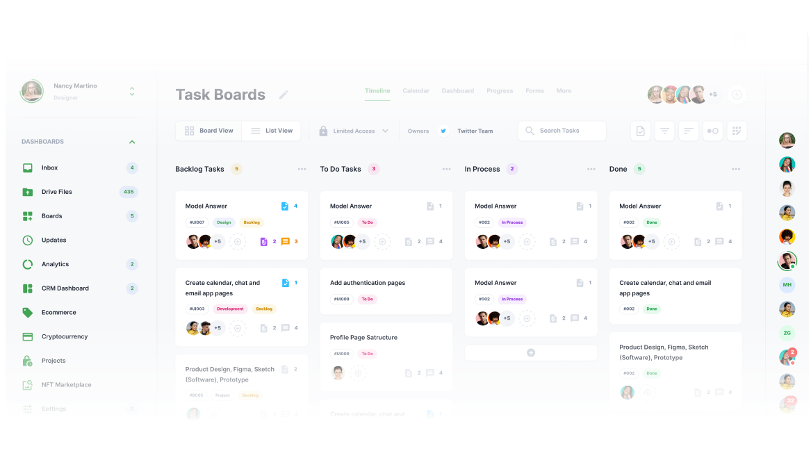 Dharwin One workspace dashboard